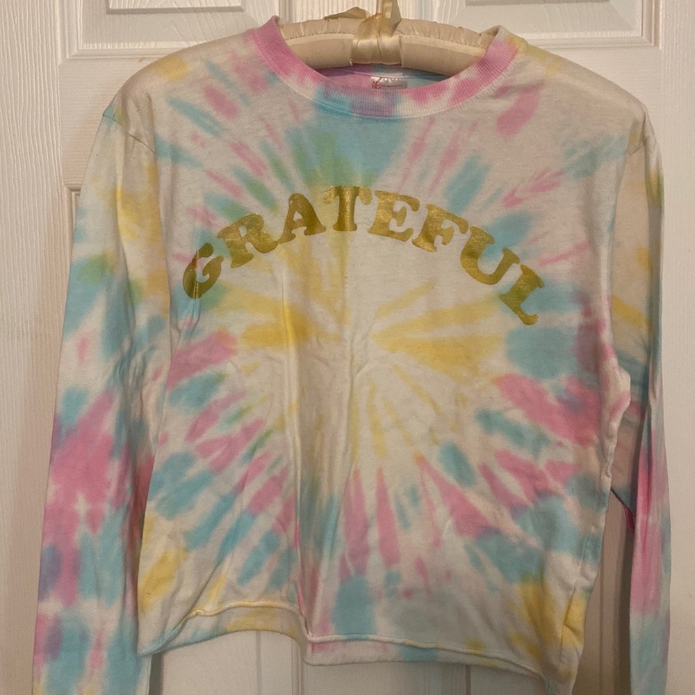 ✌🏻 tie dye long sleeve tee